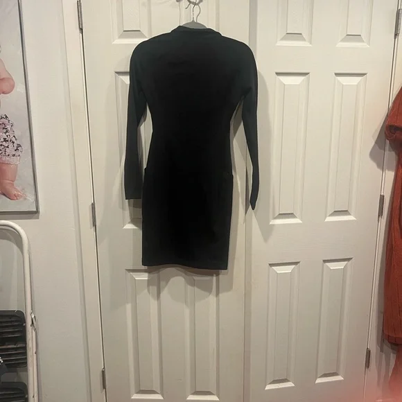 Athleta Black Long Sleeve Dress - Picture 9 of 12